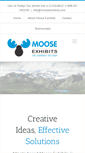 Mobile Screenshot of mooseexhibits.com